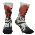 Load image into Gallery viewer, Cycling-Themed Performance Crew Socks – Unisex
