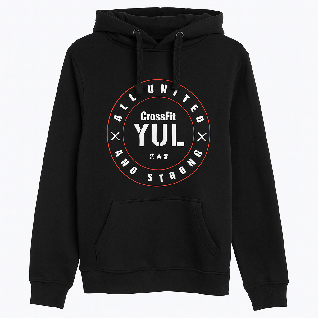 CrossFit YUL Unisex Hoodie – Black