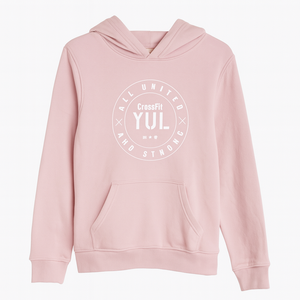 CrossFit YUL Unisex Hoodie – Pink