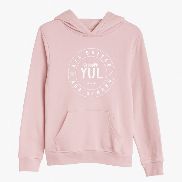 CrossFit YUL Unisex Hoodie – Pink